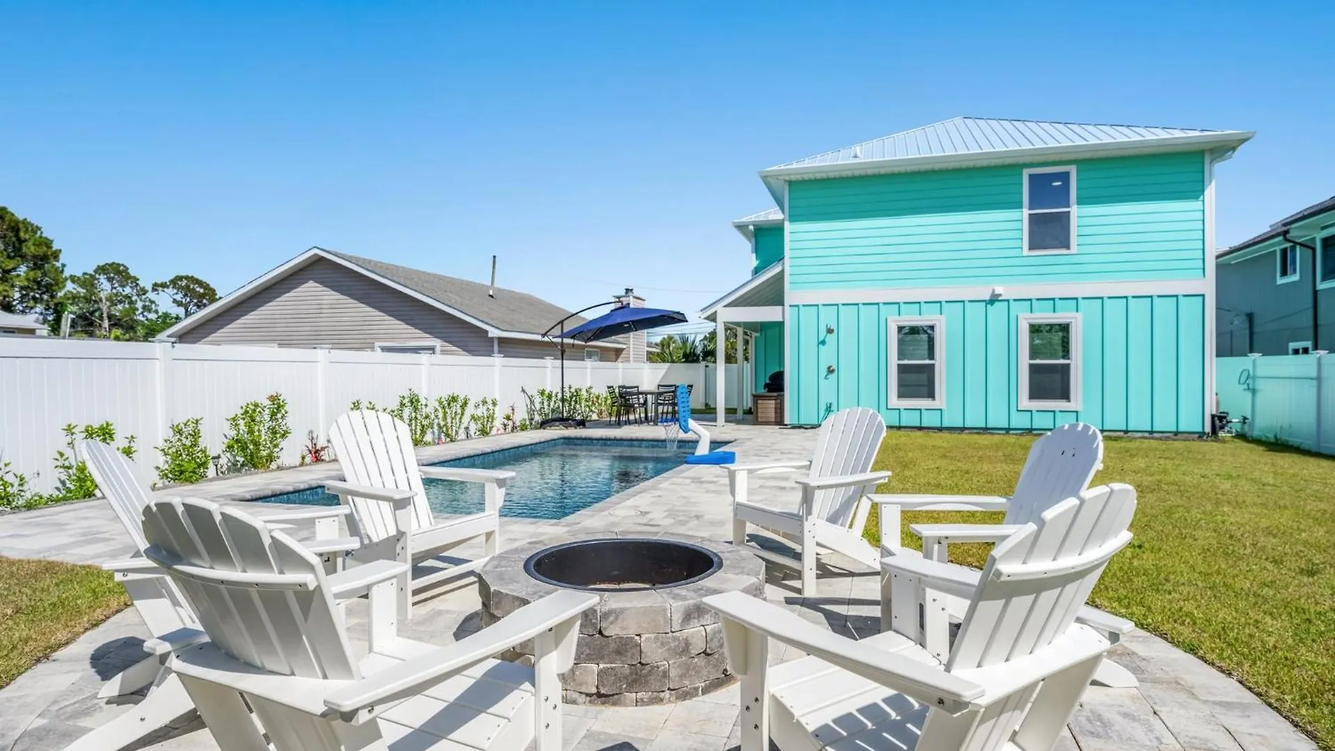 Semesterbostad Heated Pool & Pet Friendly - Minutes To Beach - Spacious Backyard - Flpcb38 Panama City Beach